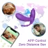 AlvUp - Aplikacijom upravljani prenosivi vibrator (ljubičasti)