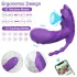 AlvUp - Aplikacijom upravljani prenosivi vibrator (ljubičasti)