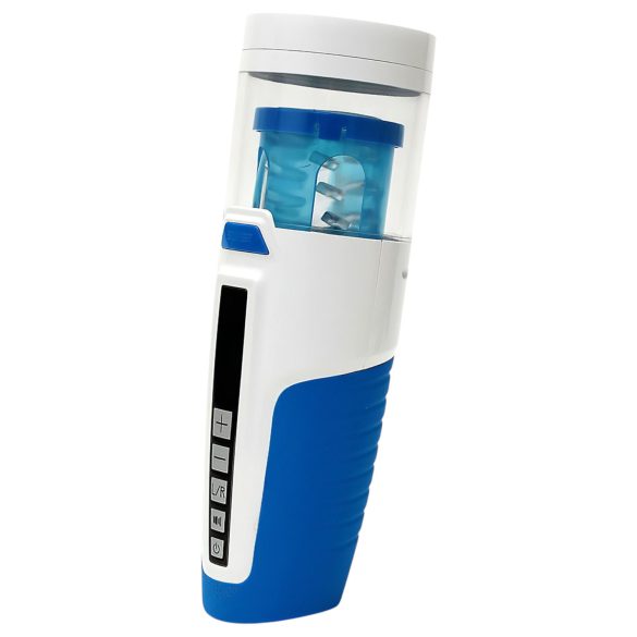 Leten SM370 - stenjajući, rotirajući masturbator (bijeli)