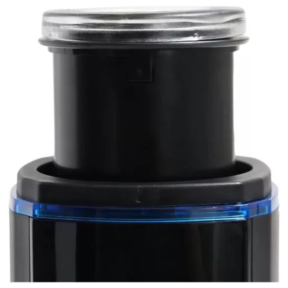 Leten SM320 - muški masturbator s glasom, pokretima, grijanjem - crni