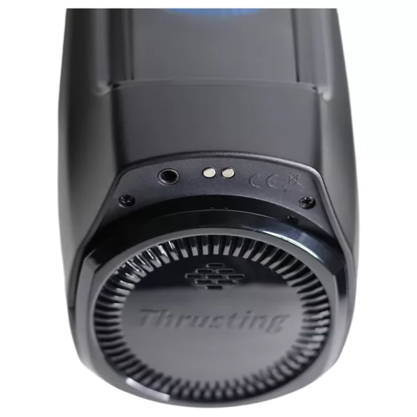 Leten SM320 - muški masturbator s glasom, pokretima, grijanjem - crni