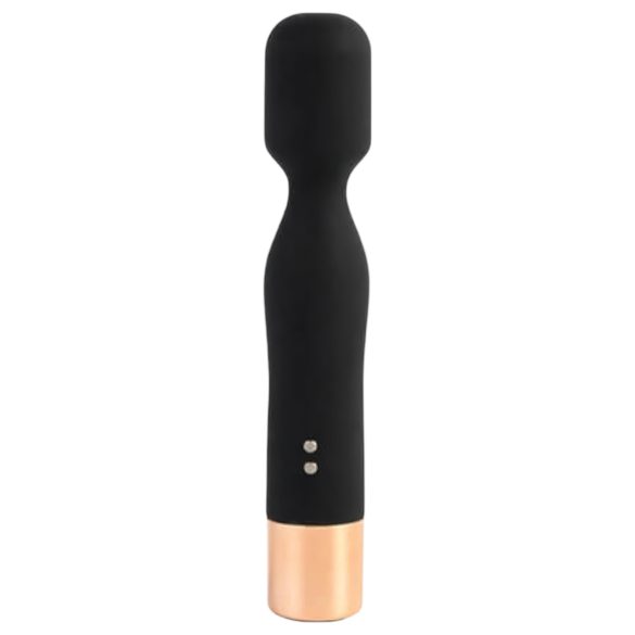 Osamljeni Šarm Vibrator - Crni masažer s punjenjem