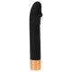 Charming Vibe Dick - punjivi G-točka vibrator (crni)