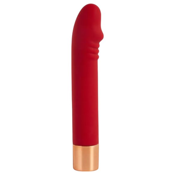 Charming Vibe Dick - G-točka vibrator, punjivi (crveni)
