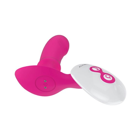 Nalone Marley - punjivi, grijaći, radijski vibrator za prostatu (ružičasti)