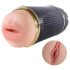 Usamljeni - usne i umjetna vagina masturbator (prirodno-crni)