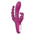 Sex HD Joker - punjivi, vodootporni trostruki vibrator (ljubičasti)