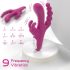 Sex HD Joker - punjivi, vodootporni trostruki vibrator (ljubičasti)
