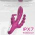 Sex HD Joker - punjivi, vodootporni trostruki vibrator (ljubičasti)