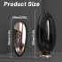 Sex HD Mirror - zagrijavajući licki vibrator (crni)