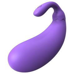   Sex HD - jaje s vibracijama u obliku patlidžana (ljubičasto)