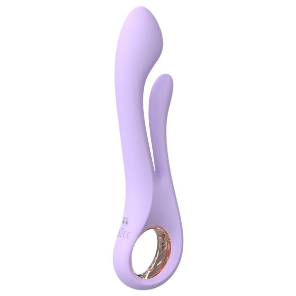 Sex HD Kaethe - vibrator s klitoralnim nastavkom (ljubičasti)