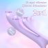 Sex HD Kaethe - vibrator s klitoralnim nastavkom (ljubičasti)