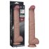 Lovetoy - Dvostruki XXL dildo - 36,5 cm - (prirodan)