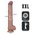 Lovetoy - Dvostruki XXL dildo - 36,5 cm - (prirodan)
