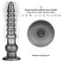 Lovetoy King Sized - ekstra veliki vibrator - 32 cm (siva)
