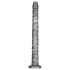 Lovetoy King Sized - ekstra veliki vibrator - 40,5 cm (siva)