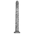 Lovetoy King Sized - veliki vibrator - 40,5 cm - siva
