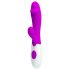 Pretty Love Snappy - vodootporni G-točka vibrator s klitoralnim dodatkom (ljubičasti)
