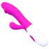 Pretty Love Snappy - vodootporni G-točka vibrator s klitoralnim dodatkom (ljubičasti)