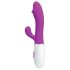 Pretty Love Snappy - vodootporni G-točka vibrator s klitoralnim dodatkom (ljubičasti)