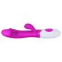 Pretty Love Snappy - vodootporni G-točka vibrator s klitoralnim dodatkom (ljubičasti)