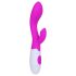 Pretty Love Brighty - G-točka vibrator s klitoralnom ručkom (ljubičasta)