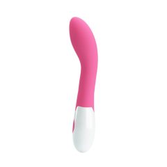   Pretty Love Bishop - vodootporni vibrator za G-točku (ružičasto-bijeli)
