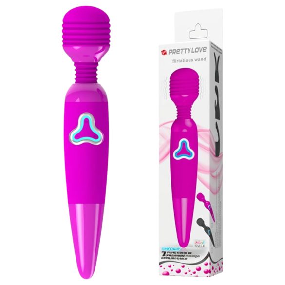 Pretty Love Wand – punjivi ljubičasti masažer vibrator