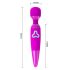 Pretty Love Wand – punjivi ljubičasti masažer vibrator