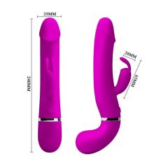   Pretty Love Henry - bežični, klitoralni vibrator za prskanje (ružičasti)