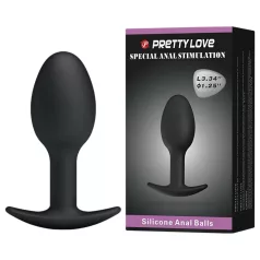 Pretty Love - analni dildo - crni