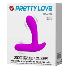 Pretty Love Backie - vibrator za prostatu (ružičasti)