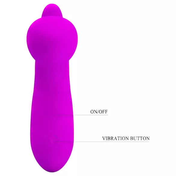 Pretty Love Backie - vibrator za prostatu - silikon - roza