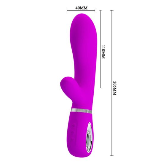 Pretty Love Thomas - punjivi vibrator za klitoris (ružičasti)