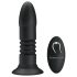 Pretty Love Magic Jinger - crni potiskujući analni vibrator