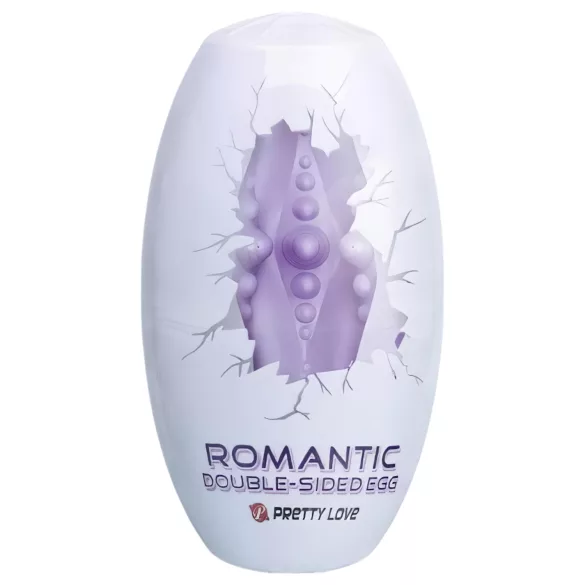 Pretty Love Romantic - masturbator jaje - ljubičasta - 1 komad