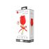 Pretty Love Rose Lover - 2u1 vibrator s jezikom (crveni)