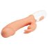 Pretty Love Easter Bunny - vibrator s rukohvatom za klitoris (natur)