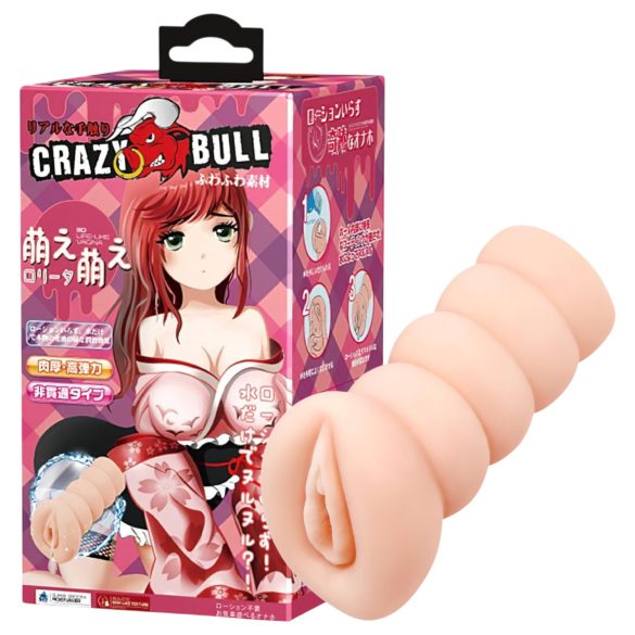 Crazy Bull - masturbator u obliku vagine - prirodna boja