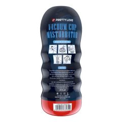  Pretty Love Vacuum Cup - realistični masturbator umjetne mace (prirodne)