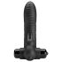 Pretty Love Vance - crni prstni vibrator s klitoralnim krakom