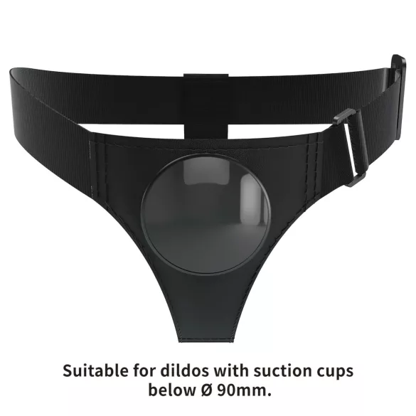 Pretty Love Bobby - univerzalne gaćice s pojasom za strap-on (crne)