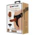 Pretty Love jahač — univerzalni pojas s dildo dodatkom, 17 cm (crna)