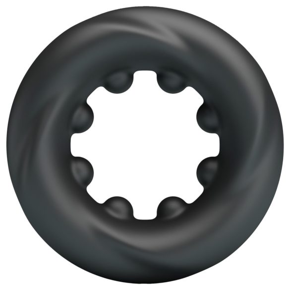 Crazy Bull - stimulirajući prsten za penis - crni