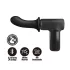 Pretty Love Dj Doctor - vibrator s funkcijom guranja - crni