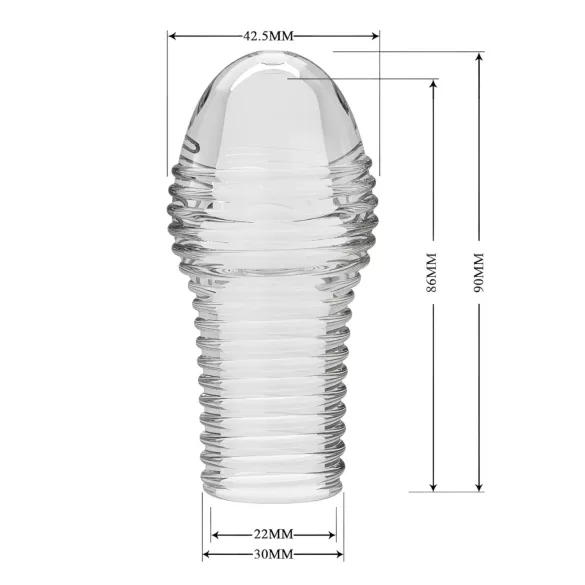 Pretty Love Hoytt - penis rukavac - proziran