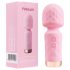 Vibeconnect - bežični, vodootporni mini masažer vibrator (ružičasti)