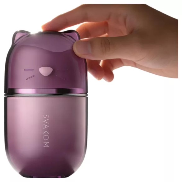 Svakom Klitty - vibrator s jezičkom za lizanje (ljubičasti)