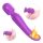 Seksi HD Iris - 2 motora, grijač, masažni vibrator (ljubičasti)
